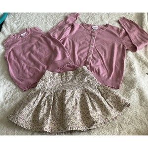 American Girl Doll Kit Kittredge Meet Outfit Flower Skirt Child’s Size 6/X Small